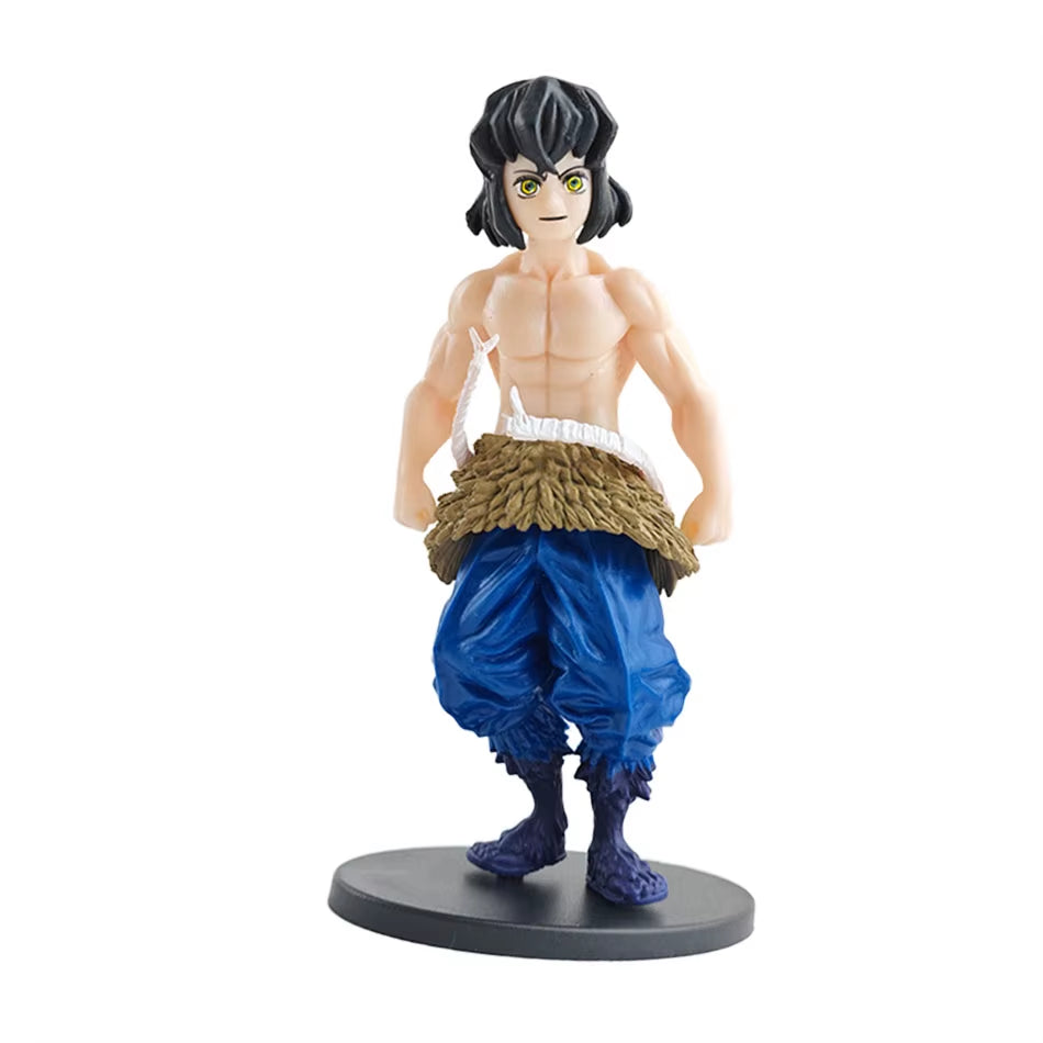 Anime Demon Slayer Kimetsu No Yaiba Figure Kamado Tanjirou Action Figure Agatsuma Zenitsu Nezuko Warrior PVC Model Toys