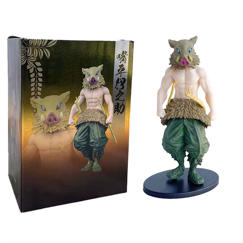 Anime Demon Slayer Kimetsu No Yaiba Figure Kamado Tanjirou Action Figure Agatsuma Zenitsu Nezuko Warrior PVC Model Toys